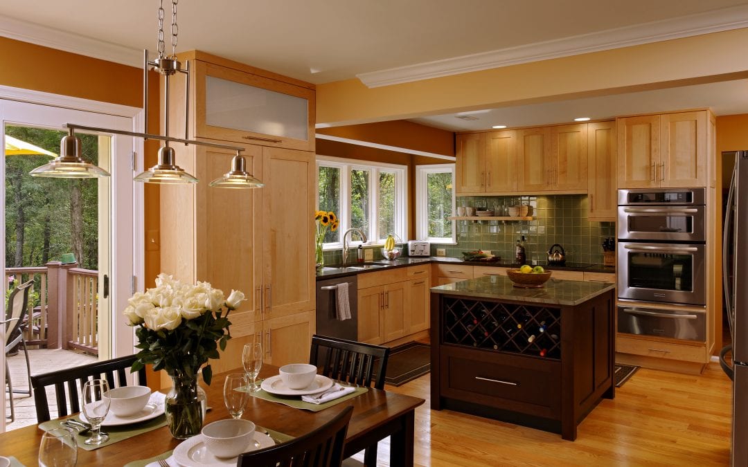 Transitional Kitchen in Herndon, Virginia