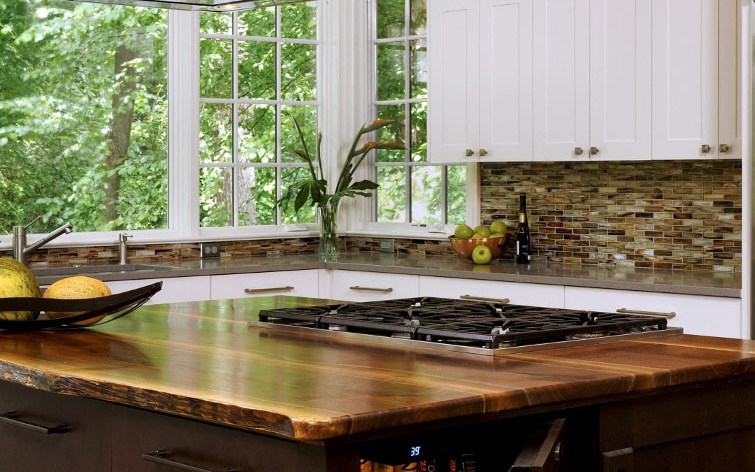 Transitional Bright Kitchen Design in Washington, DC