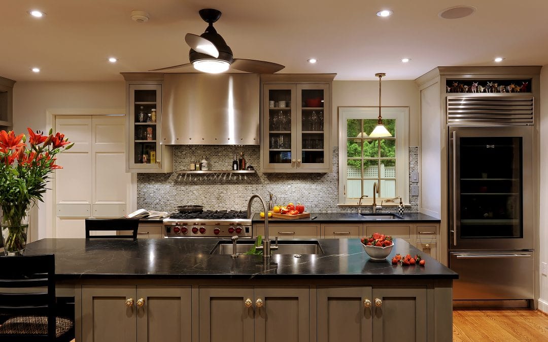 Transitional Kitchen Design in Bethesda, Maryland