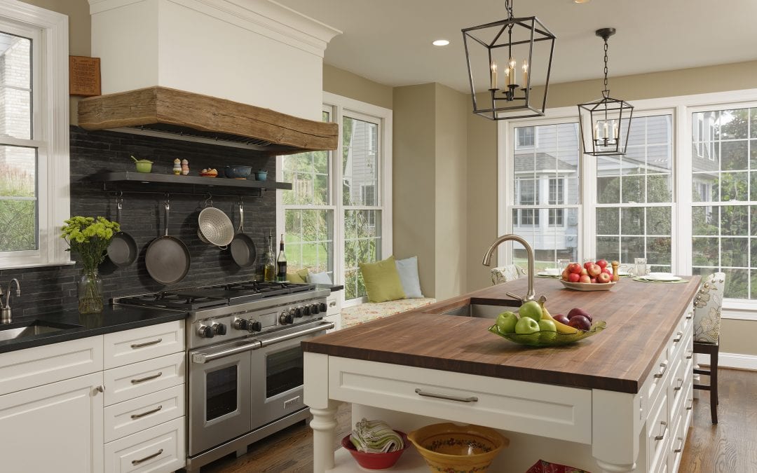 Traditional Charming Kitchen Design in Cabin John, Maryland