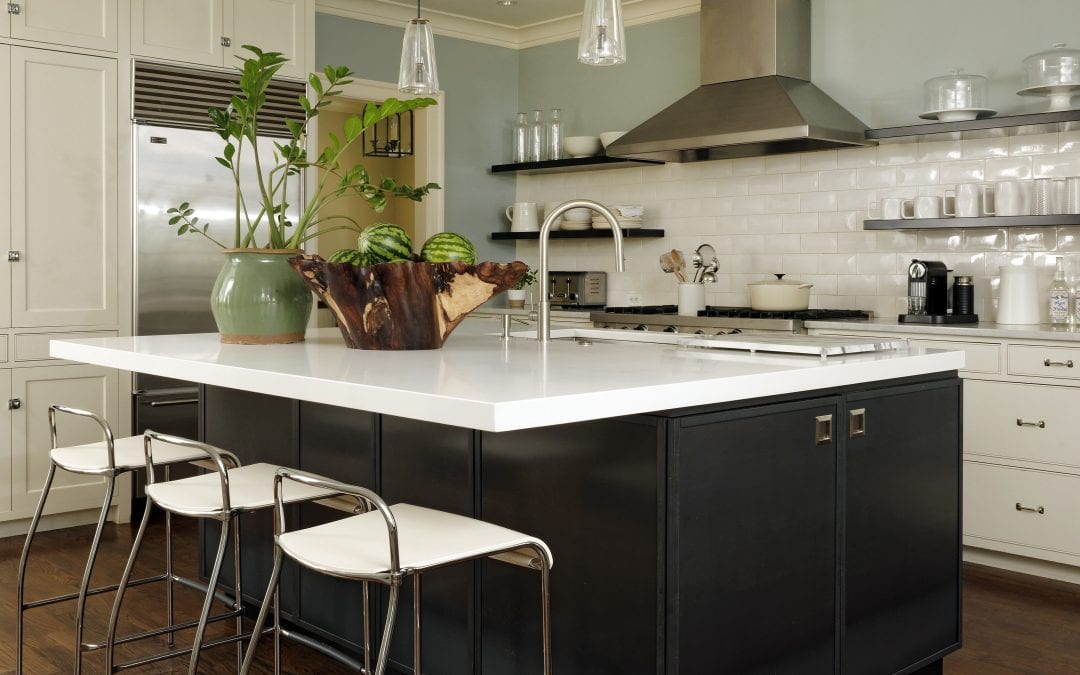 Transitional Kitchen with Hot Rolled Steel in Chevy Chase, Maryland