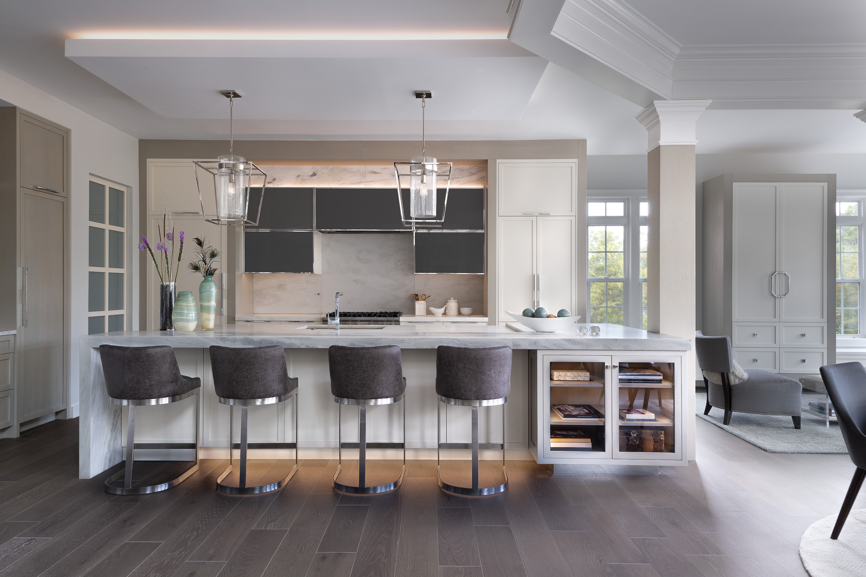 Contemporary Kitchens by Jennifer Gilmer Kitchen & Bath Designs, the best kitchen remodeling in Maryland