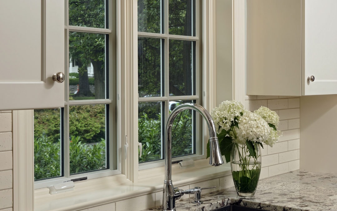 Traditional Kitchen Remodel by Jennifer Gilmer & Meghan Browne in Chevy Chase, MD.