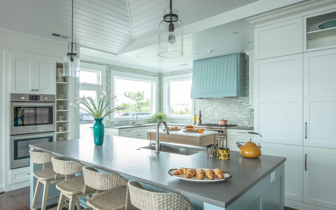 Vibrant & Modern Beach House Kitchen Design