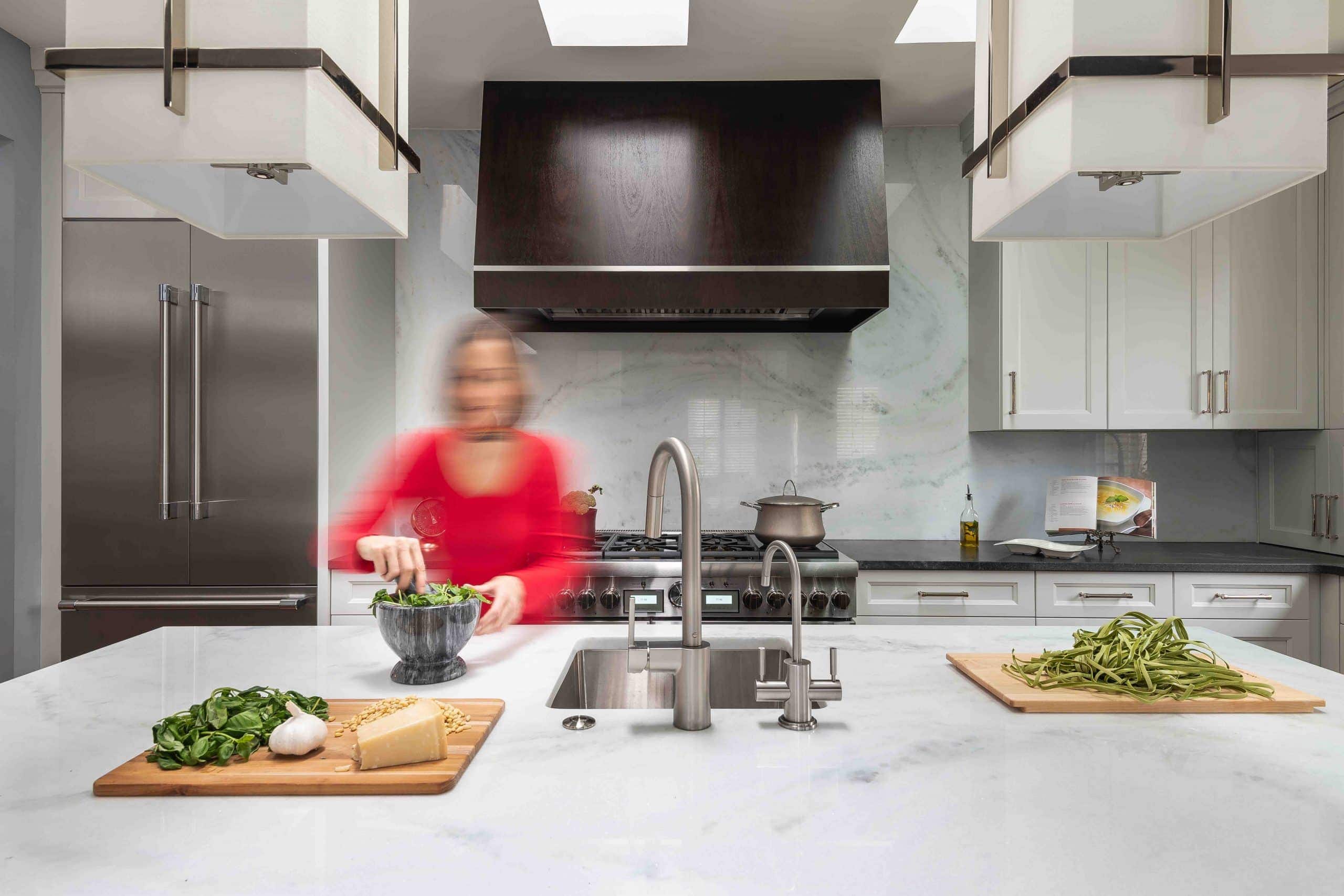 Contemporary Kitchen Remodeling in Virginia by award winning designers at Jennifer Gilmer Kitchen & Bath