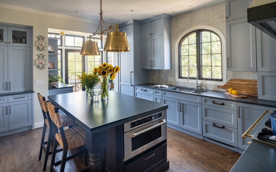 Colorful Classic Kitchen in Alexandria, VA